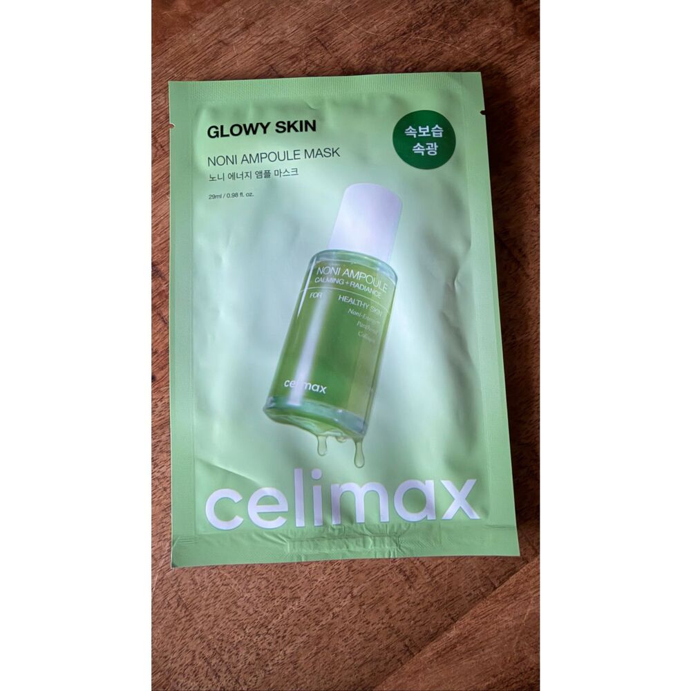 Celimax The Real Noni Energy Ampoule Mask 29ml Hydrating Glow Sheet Mask
